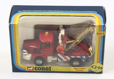 Lot 1186 - Corgi Toys No. 1144 Berliet Wrecker comprising...