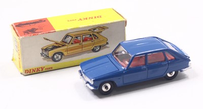 Lot 1113 - Dinky Toys No. 166 Renault R16 comprising blue...