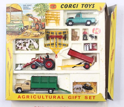 Lot 1455 - A Corgi Toys gift set No. 5 Agricultural Gift...