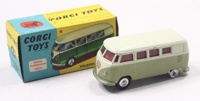 Lot 1417 - A Corgi Toys No. 434 Volkswagen Kombi,...