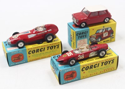Lot 1507 - Corgi Toys group of 3 worn diecasts to include;...
