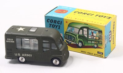 Lot 1428 - Corgi Toys No. 359 Army Field Kitchen,...