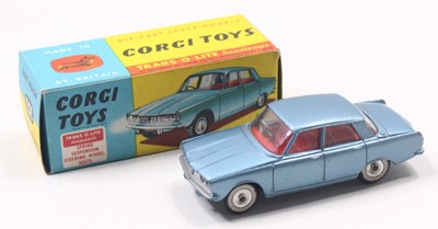 Lot 1107 - Corgi Toys No. 252 Rover 2000 comprising of a...