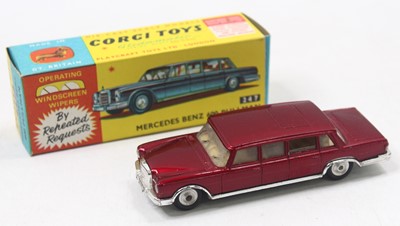 Lot 1407 - Corgi Toys No. 247 Mercedes Benz 600 Pullman...