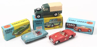 Lot 1509 - Corgi Toys group of 3 worn or repainted...