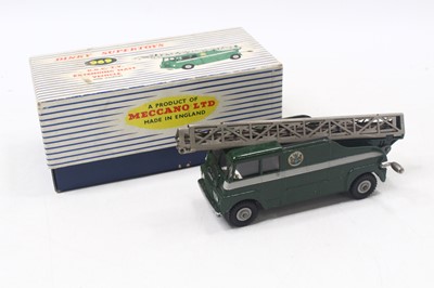 Lot 1066 - A Dinky SuperToys No. 969 BBC TV extending...