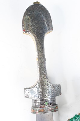 Lot 527 - A Chinese type 56 SKS chisel tip bayonet,...