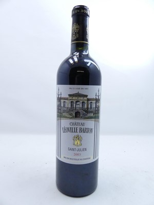 Lot 1045 - Chateau Leoville-Barton 2003, St Julien, one...
