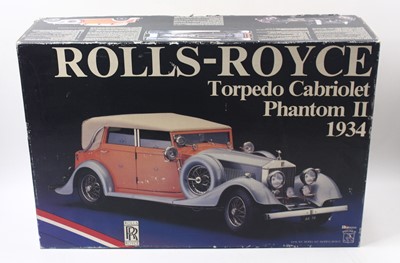 Lot 1666 - Pocher K83 1/8th scale kit No.75 Rolls Royce...