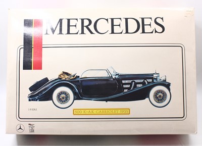 Lot 989 - Pocher K74 1/8th scale kit for a Mercedes 500K...