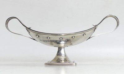 Lot 90 - An Arts & Crafts silver sweetmeat dish, having...