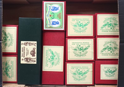 Lot 2153 - A collection of boxed Trophy miniatures lead...