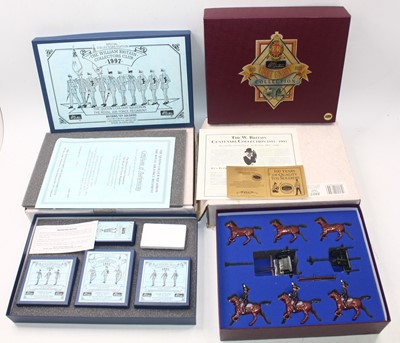 Lot 2103 - Two Britains lead figure packs, including a...