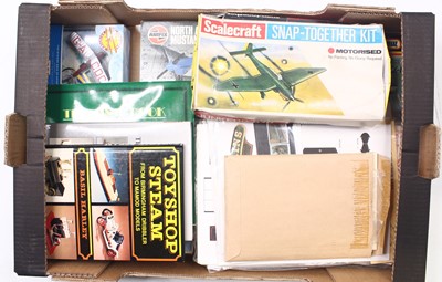 Lot 1735 - One box of mixed Airfix aircraft kits, and...