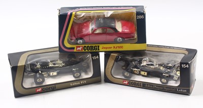 Lot 1217 - Corgi Toys group of 3 Later release diecasts...