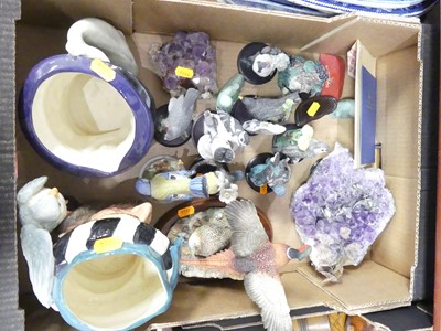 Lot 76 - A box containing Royal Doulton character jugs...