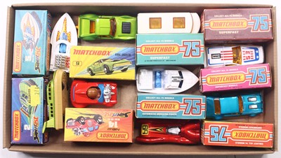 Lot 1575 - Matchbox Superfast 75 Series group of 8...