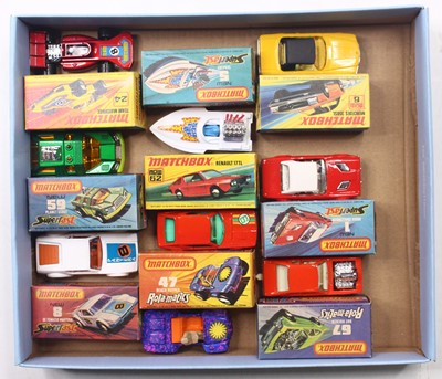 Lot 1576 - Matchbox Superfast group of 8 to include;...