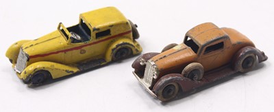 Lot 1747 - Tootsie Toys pre-war group of 2 Sedan Cars...
