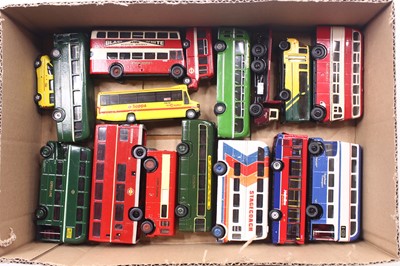 Lot 1709 - 14 kit built 1:76 scale and other white metal/...