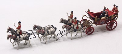 Lot 1560 - Britains Statecoach Queen Elizabeth 2 and...