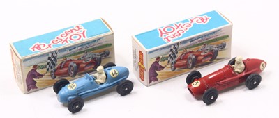 Lot 1751 - Crescent Toys group of 2 racing diecasts to...