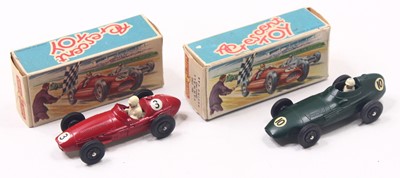 Lot 1752 - Crescent Toys group of 2 racing diecasts to...