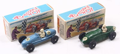 Lot 1753 - Crescent Toys group of 2 racing diecasts to...