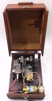 Lot 26 - Scratch-built 2-stroke petrol combustion...