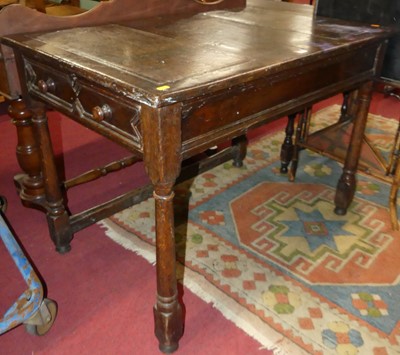 Lot 1338 - A Waring & Gillow Ltd of Lancaster oak double...