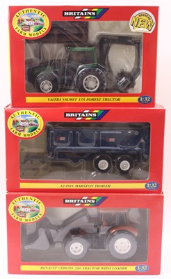 Lot 2013 - Britains group of 3 1/32 scale Earthmoving,...
