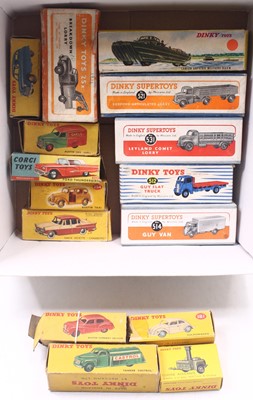 Lot 1286 - Dinky/Corgi Toys quantity of empty boxes to...
