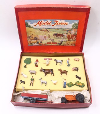 Lot 1863 - Crescent Toys Model Farm Series Gift Set to...