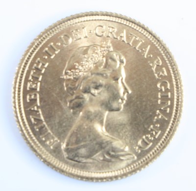 Lot 2280 - Great Britain, 1980 gold full sovereign,...