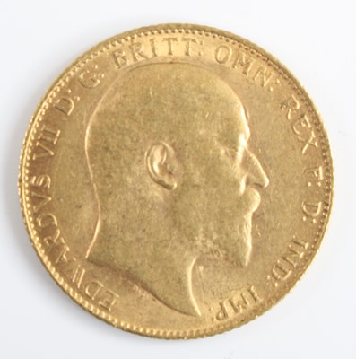 Lot 2283 - Great Britain, 1906 gold full sovereign,...