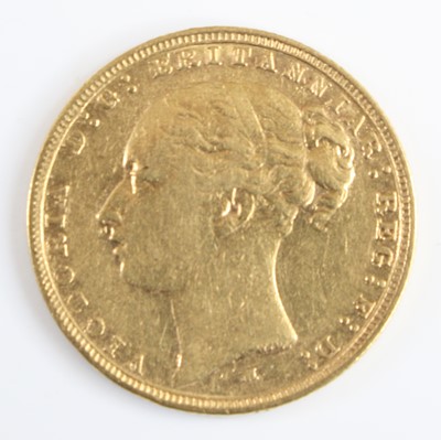 Lot 2284 - Great Britain, 1887 gold full sovereign,...