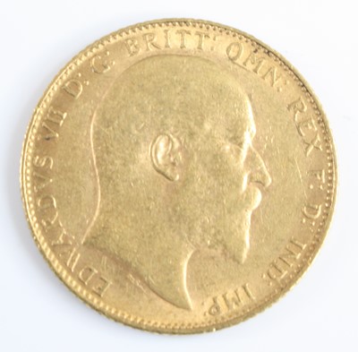 Lot 2285 - Great Britain, 1907 gold full sovereign,...