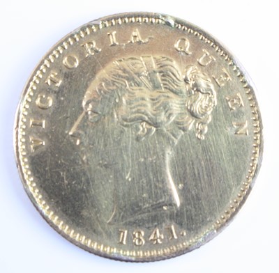 Lot 2322 - British India, East India Company 1841 gold...