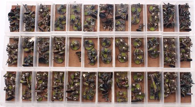 Lot 1876 - A collector's cabinet containing a quantity of...