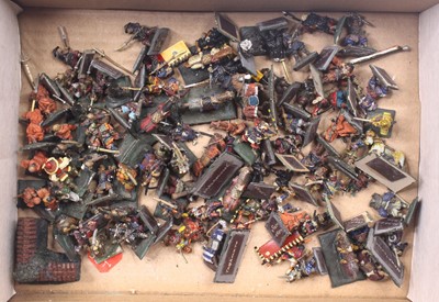 Lot 1909 - A collection of 28mm scale Japanese hand...