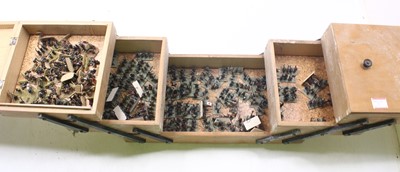 Lot 1931 - A collection of 15mm scale plastic Japanese...