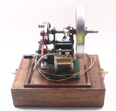 Lot 4 - A large stationary 4-stroke petrol engine,...