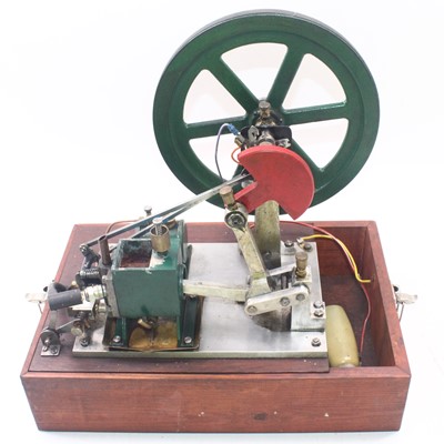 Lot 3 - A large scratch-built 4-stroke stationary...