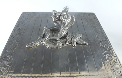 Lot 1098 - A George III silver tea caddy modelled as a...
