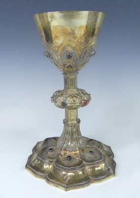 Lot 1105 - A late 19th century French silver-gilt and...