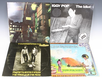 Lot 562 - A collection of LPs mainly 1970's rock /...