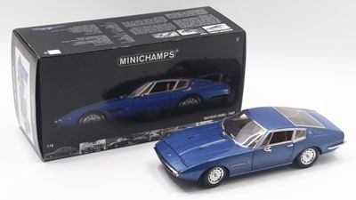 Lot 716 - Minichamps 1/18 scale modern issue diecast...