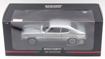 Lot 722 - Minichamps 1/18 scale modern issue diecast...
