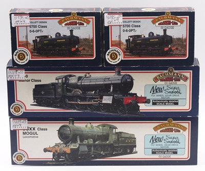 Lot 386 - Four Bachmann 00 gauge locos to include a 57xx...