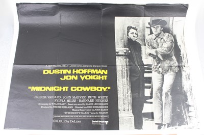 Lot 810 - Midnight Cowboy, 1969 UK quad film poster,...